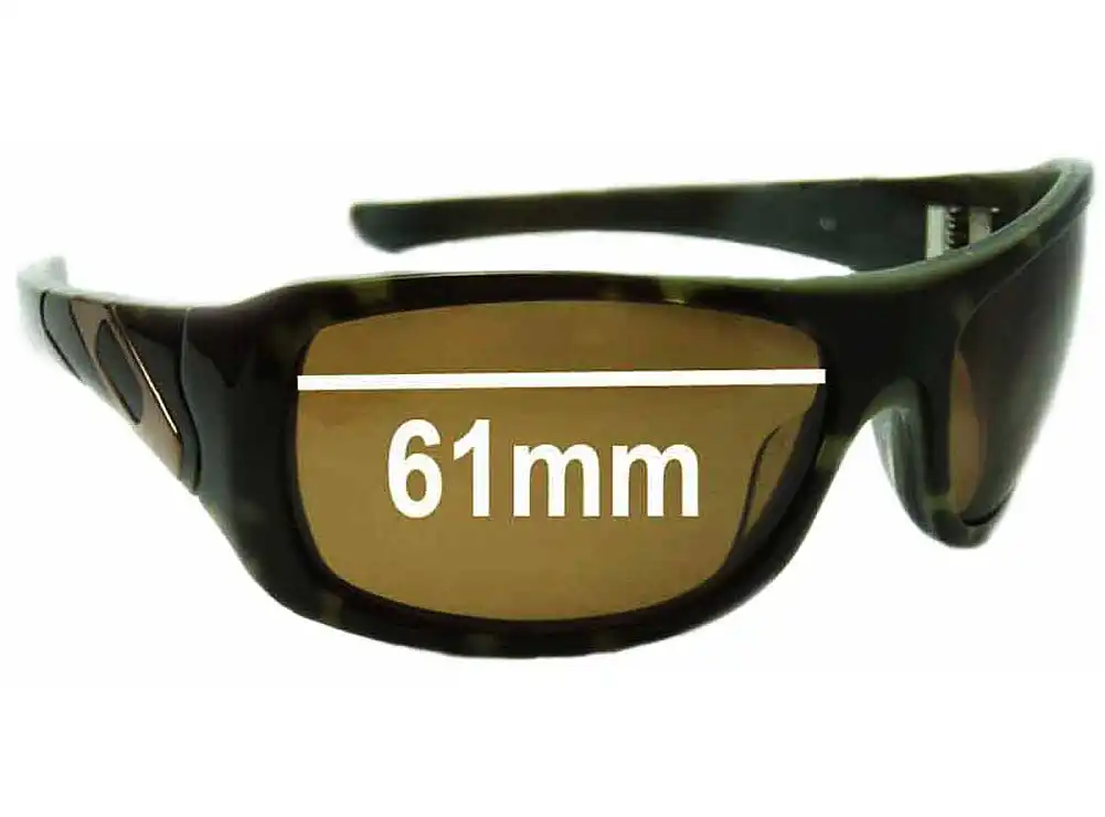 Sunglass Fix Replacement Lenses for Oakley Sideways - 61mm Wide Sunglass Fix Replacement Lenses for Oakley Sideways - 61mm Wide