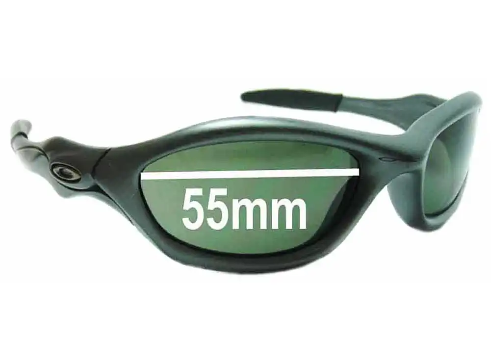 Sunglass Fix Replacement Lenses for Oakley Unknown - 55mm Wide Sunglass Fix Replacement Lenses for Oakley Unknown - 55mm Wide