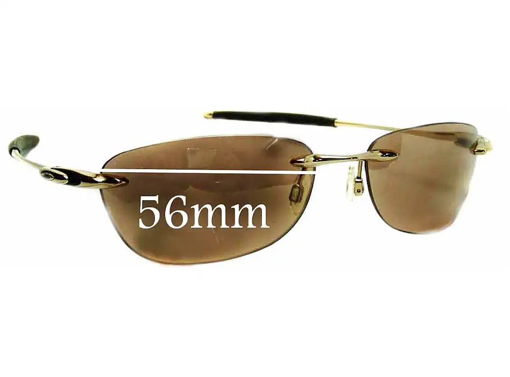 Sunglass Fix Replacement Lenses for Oakley Why 8.0 - 56mm Wide Sunglass Fix Replacement Lenses for Oakley Why 8.0 - 56mm Wide