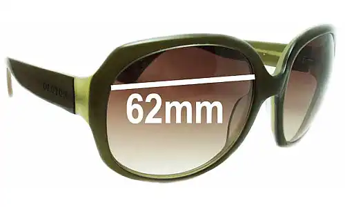 Sunglass Fix Replacement Lenses for Oroton Hideaway - 62mm Wide Sunglass Fix Replacement Lenses for Oroton Hideaway - 62mm Wide