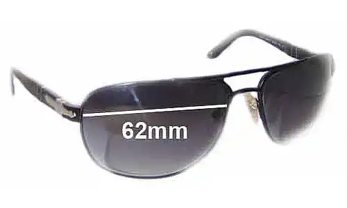 Sunglass Fix Replacement Lenses for Persol 2340-S - 62mm Wide Persol 2340-S Replacement Lenses 62mm wide