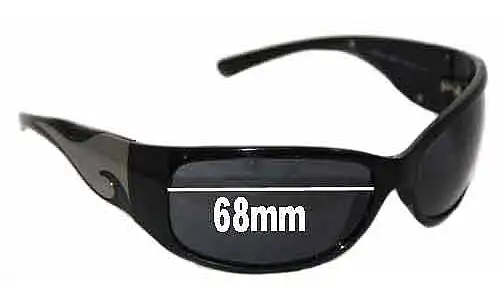Sunglass Fix Replacement Lenses for Prada SPR03G - 68mm Wide Prada SPR03G Replacement Lenses 68mm wide