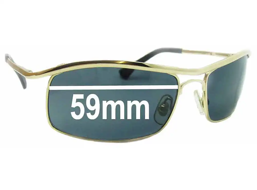 Sunglass Fix Replacement Lenses for Ray-Ban RB3339 - 59mm Wide Sunglass Fix Replacement Lenses for Ray-Ban RB3339 - 59mm Wide