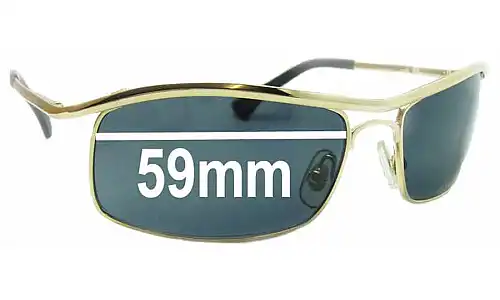 Sunglass Fix Replacement Lenses for Ray-Ban RB3339 - 59mm Wide Ray-Ban RB3339 Replacement Lenses 59mm wide