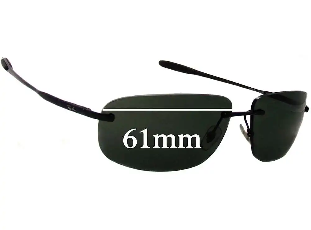 Sunglass Fix Replacement Lenses for Ray Ban RB3391 - 61mm Wide Sunglass Fix Replacement Lenses for Ray Ban RB3391 - 61mm Wide