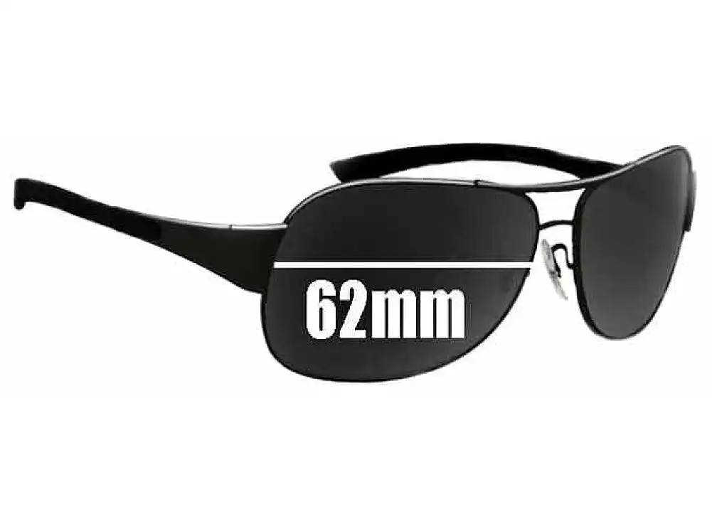 Sunglass Fix Replacement Lenses for Ray-Ban RB3404 - 62mm Wide Sunglass Fix Replacement Lenses for Ray-Ban RB3404 - 62mm Wide
