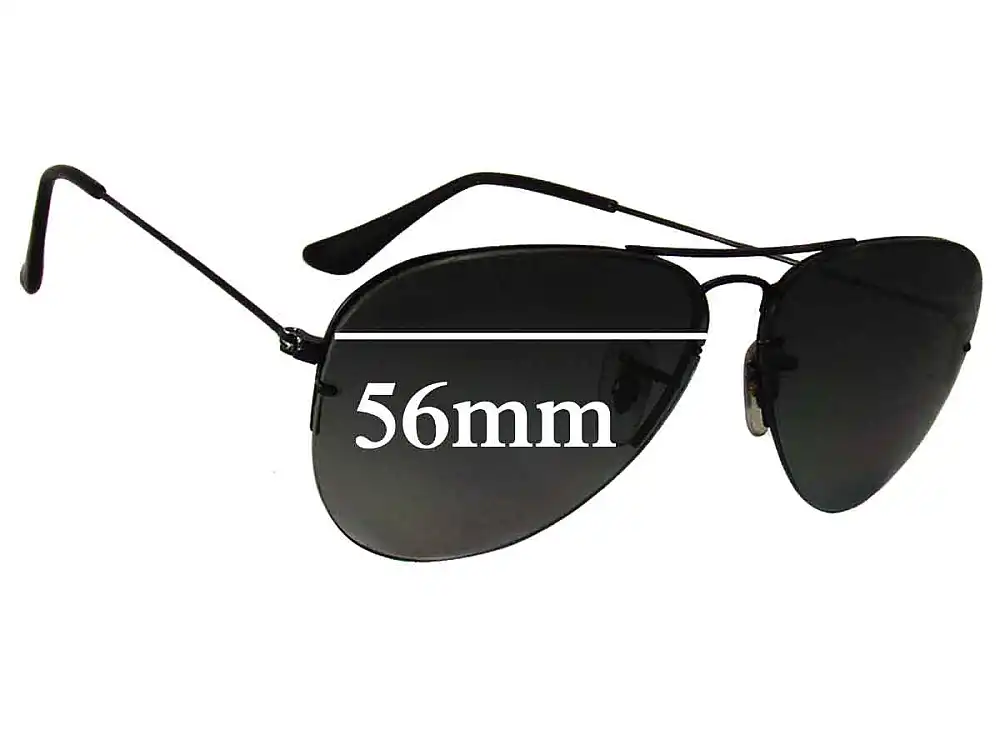 Sunglass Fix Replacement Lenses for Ray-Ban RB3460 - 56mm Wide Sunglass Fix Replacement Lenses for Ray-Ban RB3460 - 56mm Wide