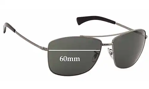 Sunglass Fix Replacement Lenses for Ray-Ban RB3476 - 60mm Wide Ray-Ban RB3476 Replacement Lenses 60mm wide