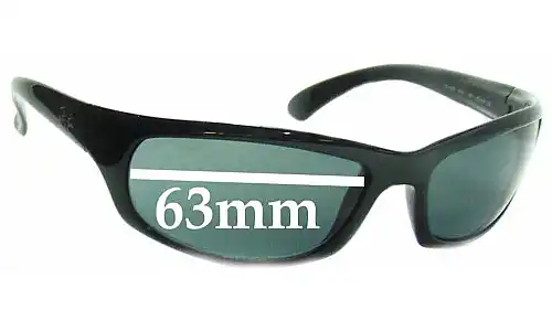 Sunglass Fix Replacement Lenses for Ray-Ban RB4026 Shot Square - 63mm Wide Ray-Ban RB4026 Shot Square Replacement Lenses 63mm wide