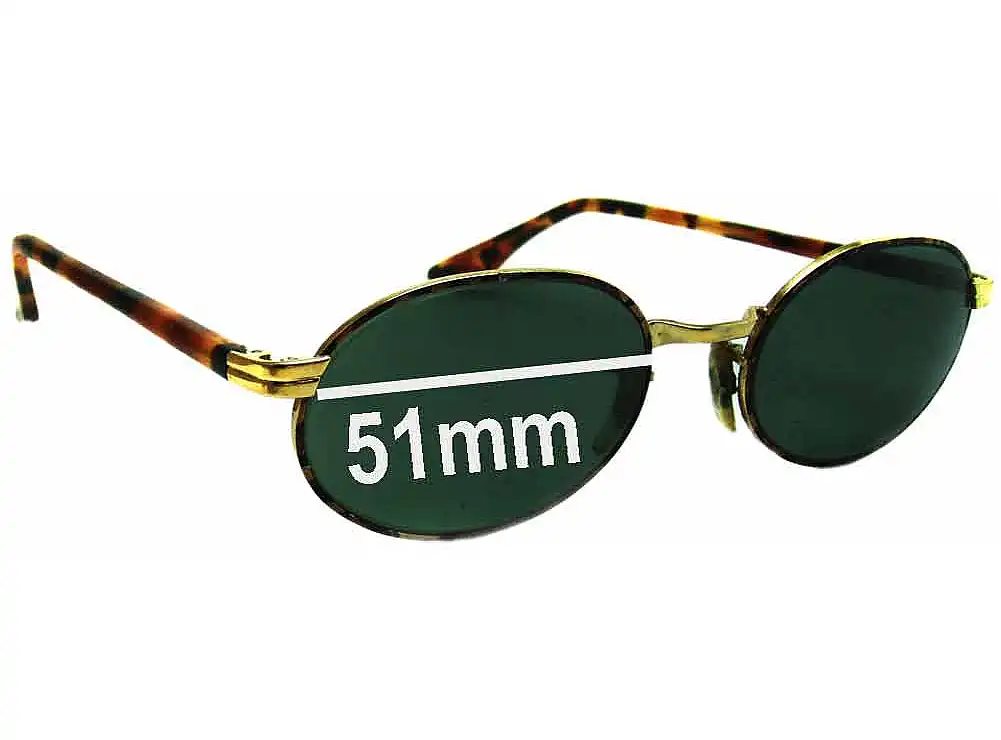Sunglass Fix Replacement Lenses for Ray-Ban B&L W2188 - 51mm Wide Sunglass Fix Replacement Lenses for Ray-Ban B&L W2188 - 51mm Wide