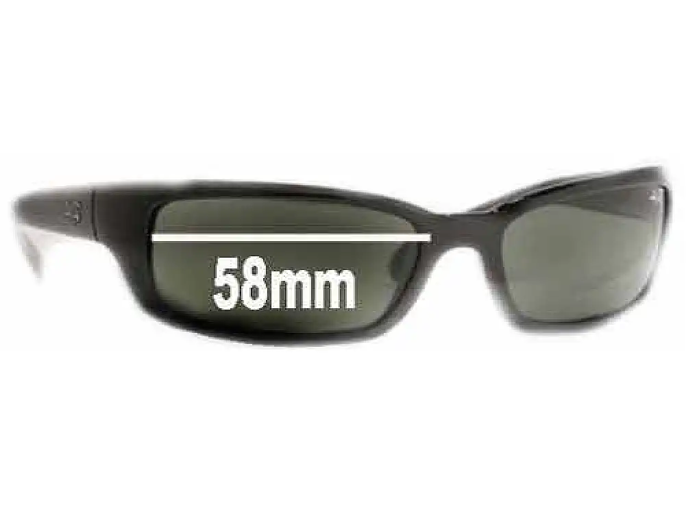 Sunglass Fix Replacement Lenses for Ray-Ban RB4037 Shot Extreme - 58mm Wide Sunglass Fix Replacement Lenses for Ray-Ban RB4037 Shot Extreme - 58mm Wide