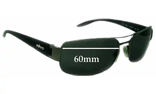 Sunglass Fix Replacement Lenses for Revo 3082 - 60mm Wide Sunglass Fix Replacement Lenses for Revo 3082 - 60mm Wide