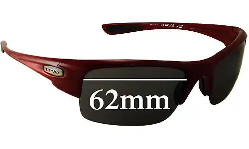 Sunglass Fix Replacement Lenses for Revo RE4046 Chasm - 62mm Wide Sunglass Fix Replacement Lenses for Revo RE4046 Chasm - 62mm Wide