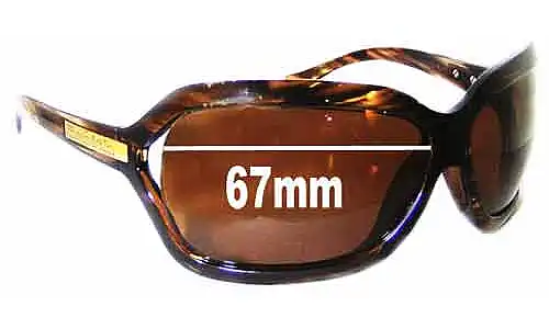 Sunglass Fix Replacement Lenses for Smith Melrose - 67mm Wide Smith Melrose Replacement Lenses 67mm wide