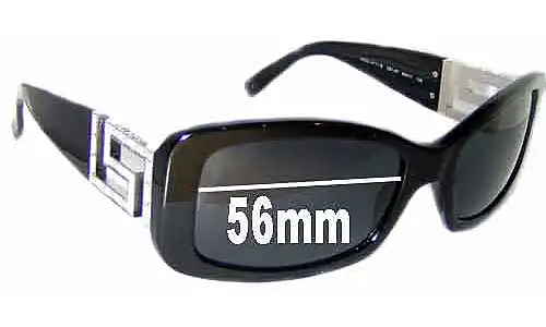 Sunglass Fix Replacement Lenses for Versace MOD 4111 - 56mm Wide Sunglass Fix Replacement Lenses for Versace MOD 4111 - 56mm Wide