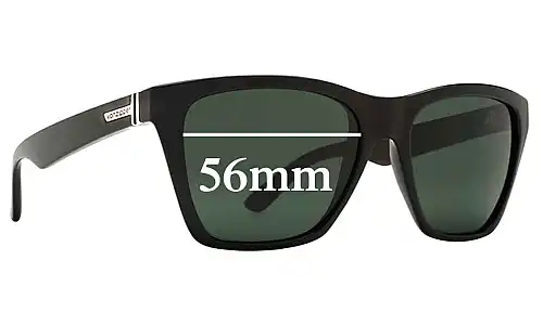 Sunglass Fix Replacement Lenses for Von Zipper Booker - 56mm Wide Sunglass Fix Replacement Lenses for Von Zipper Booker - 56mm Wide
