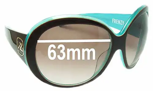 Sunglass Fix Replacement Lenses for Von Zipper Frenzy - 63mm Wide Sunglass Fix Replacement Lenses for Von Zipper Frenzy - 63mm Wide