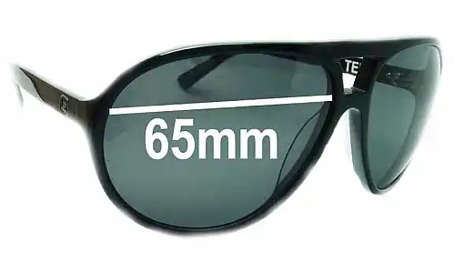 Sunglass Fix Replacement Lenses for Von Zipper Telly - 65mm Wide Sunglass Fix Replacement Lenses for Von Zipper Telly - 65mm Wide