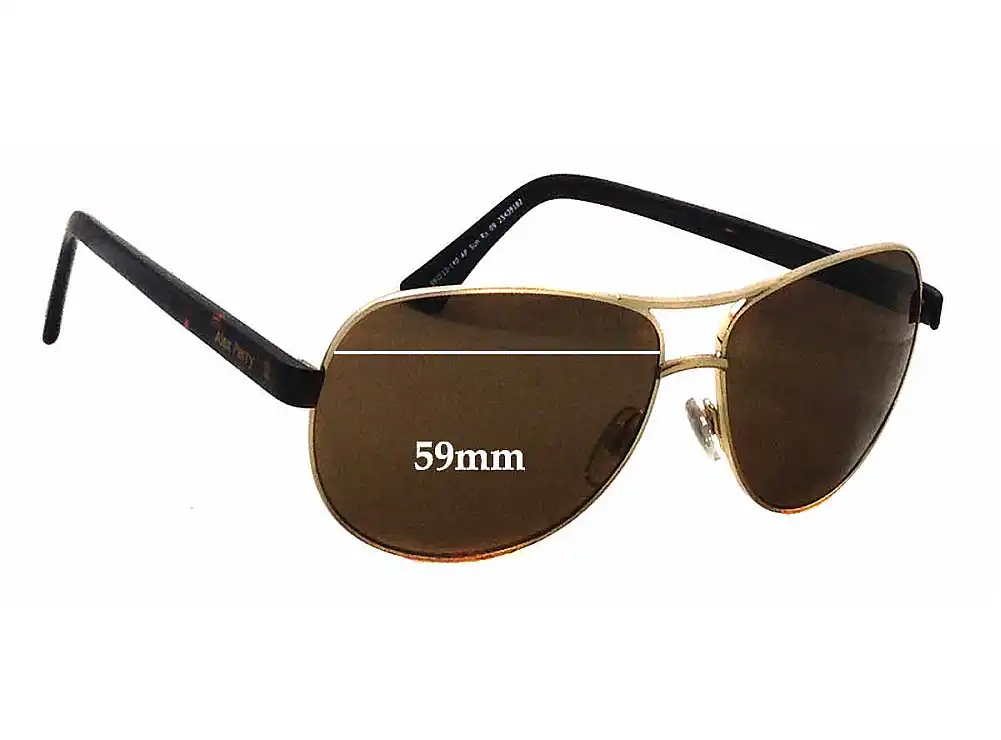 Sunglass Fix Replacement Lenses for Alex Perry AP Sun Rx 09 - 59mm Wide Sunglass Fix Replacement Lenses for Alex Perry AP Sun Rx 09 - 59mm Wide