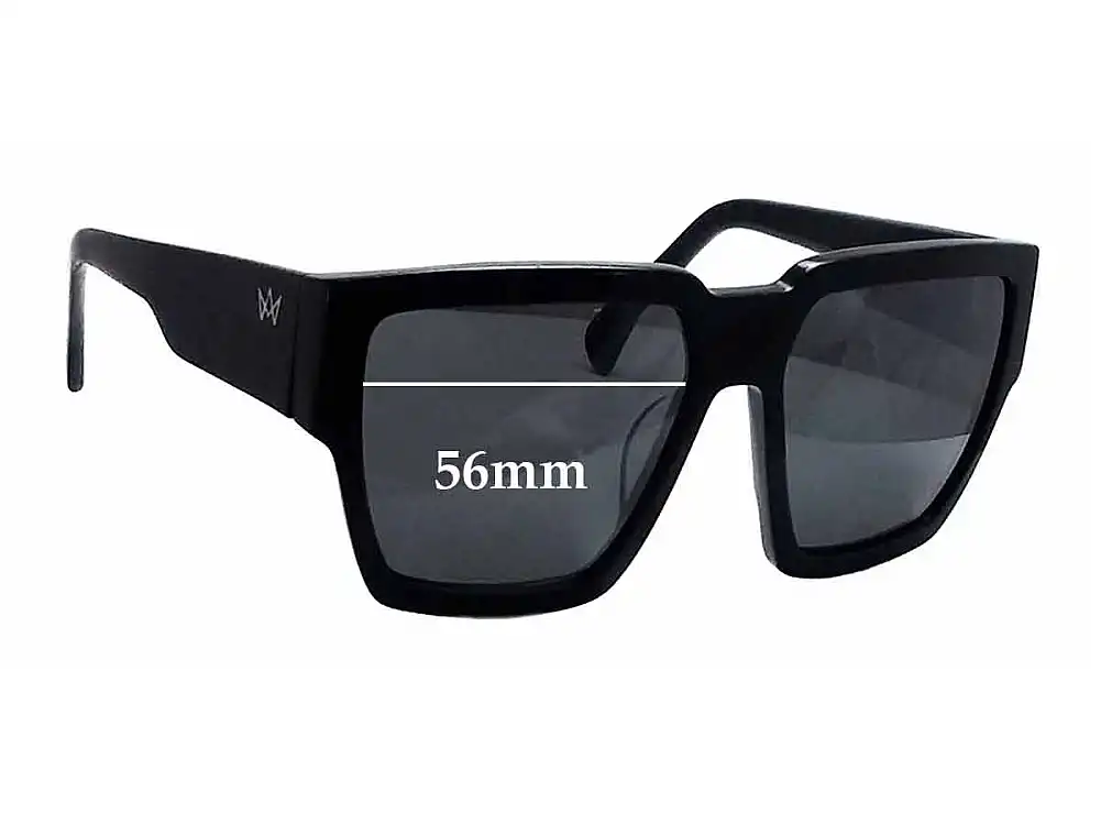 Sunglass Fix Replacement Lenses for AM Eyewear Karmi - 56mm Wide Sunglass Fix Replacement Lenses for AM Eyewear Karmi - 56mm Wide