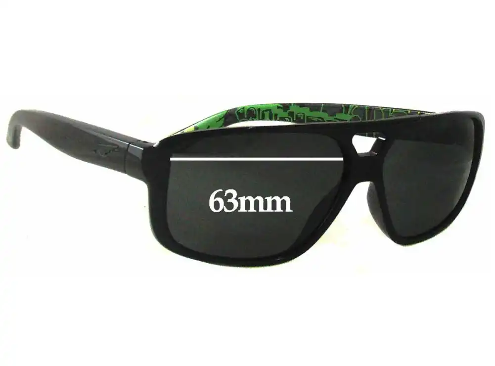 Sunglass Fix Replacement Lenses for Arnette Fat City AN4189 - 63mm Wide Sunglass Fix Replacement Lenses for Arnette Fat City AN4189 - 63mm Wide