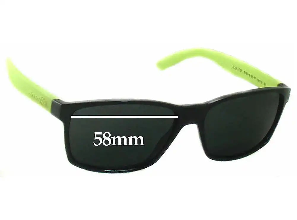 Sunglass Fix Replacement Lenses for Arnette Slickster AN4185 - 58mm Wide Sunglass Fix Replacement Lenses for Arnette Slickster AN4185 - 58mm Wide