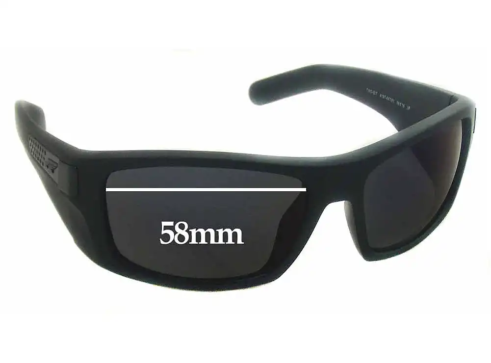 Sunglass Fix Replacement Lenses for Arnette Two-Bit AN4197 - 58mm Wide Sunglass Fix Replacement Lenses for Arnette Two-Bit AN4197 - 58mm Wide