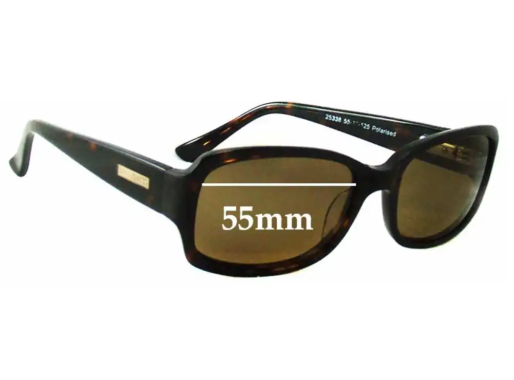 Sunglass Fix Replacement Lenses for Bill Bass Lemont - 55mm Wide Sunglass Fix Replacement Lenses for Bill Bass Lemont - 55mm Wide