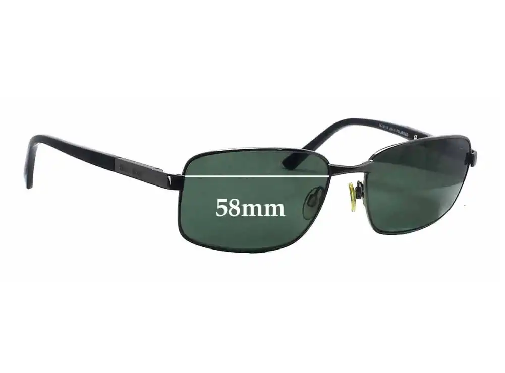 Sunglass Fix Replacement Lenses for Bill Bass Ollie - 58mm Wide Sunglass Fix Replacement Lenses for Bill Bass Ollie - 58mm Wide