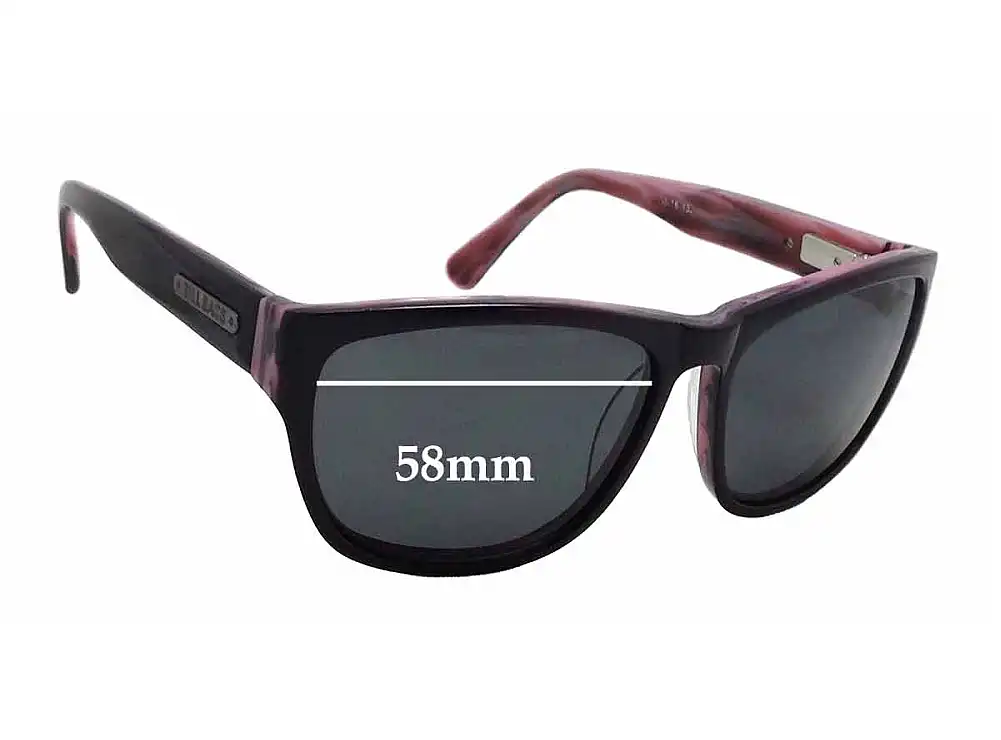 Sunglass Fix Replacement Lenses for Bill Bass Petra - 58mm Wide Sunglass Fix Replacement Lenses for Bill Bass Petra - 58mm Wide