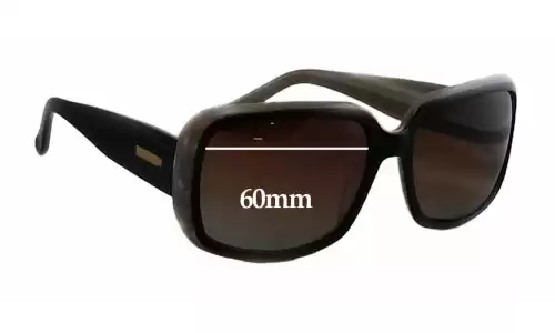 Sunglass Fix Replacement Lenses for Bill Bass Unknown - 60mm Wide Sunglass Fix Replacement Lenses for Bill Bass Unknown - 60mm Wide