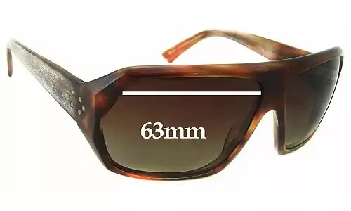 Sunglass Fix Replacement Lenses for Blinde The Facilitator - 63mm Wide Sunglass Fix Replacement Lenses for Blinde The Facilitator - 63mm Wide