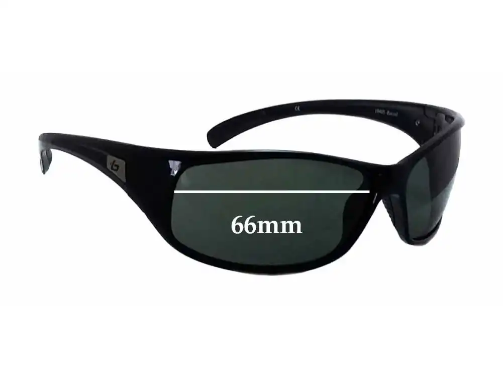 Sunglass Fix Replacement Lenses for Bolle Recoil - 66mm Wide Sunglass Fix Replacement Lenses for Bolle Recoil - 66mm Wide
