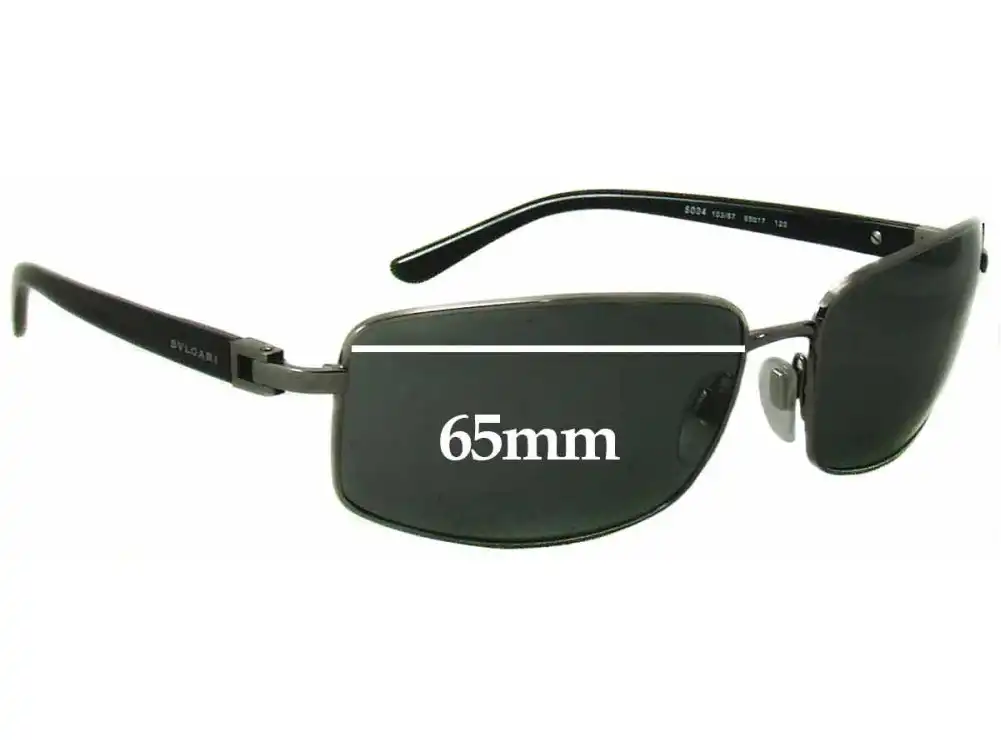 Sunglass Fix Replacement Lenses for Bvlgari 5004 - 65mm Wide Sunglass Fix Replacement Lenses for Bvlgari 5004 - 65mm Wide