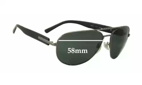 Sunglass Fix Replacement Lenses for Bvlgari 5018 - 58mm Wide Bvlgari 5018 Replacement Lenses 58mm wide