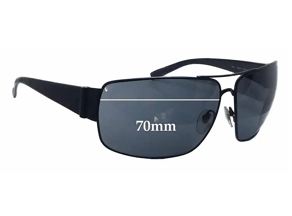 Sunglass Fix Replacement Lenses for Bvlgari 555 - 70mm Wide Sunglass Fix Replacement Lenses for Bvlgari 555 - 70mm Wide