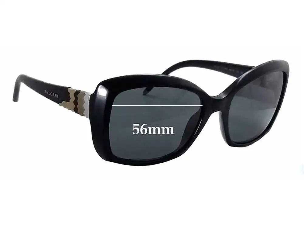 Sunglass Fix Replacement Lenses for Bvlgari 8133 - 56mm Wide Sunglass Fix Replacement Lenses for Bvlgari 8133 - 56mm Wide