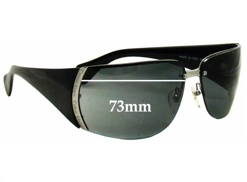Sunglass Fix Replacement Lenses for Calvin Klein CK448S - 73mm Wide Sunglass Fix Replacement Lenses for Calvin Klein CK448S - 73mm Wide