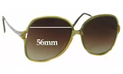 Carrera 5303 Replacement Lenses 56mm Carrera 5303 New Sunglass Lenses - 56mm wide
