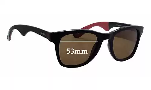 Sunglass Fix Replacement Lenses for Carrera 6000R - 53mm Wide Sunglass Fix Replacement Lenses for Carrera 6000R - 53mm Wide