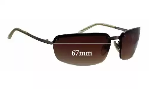 Sunglass Fix Replacement Lenses for Carrera Dream - 67mm Wide Sunglass Fix Replacement Lenses for Carrera Dream - 67mm Wide