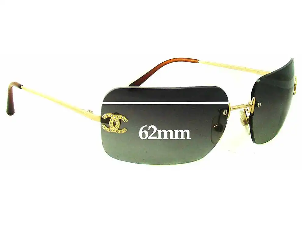 Sunglass Fix Replacement Lenses for Chanel 4017-D - 62mm Wide Sunglass Fix Replacement Lenses for Chanel 4017-D - 62mm Wide