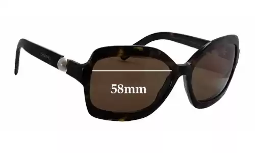 Sunglass Fix Replacement Lenses for Chanel 5132-H - 58mm Wide Sunglass Fix Replacement Lenses for Chanel 5132-H - 58mm Wide