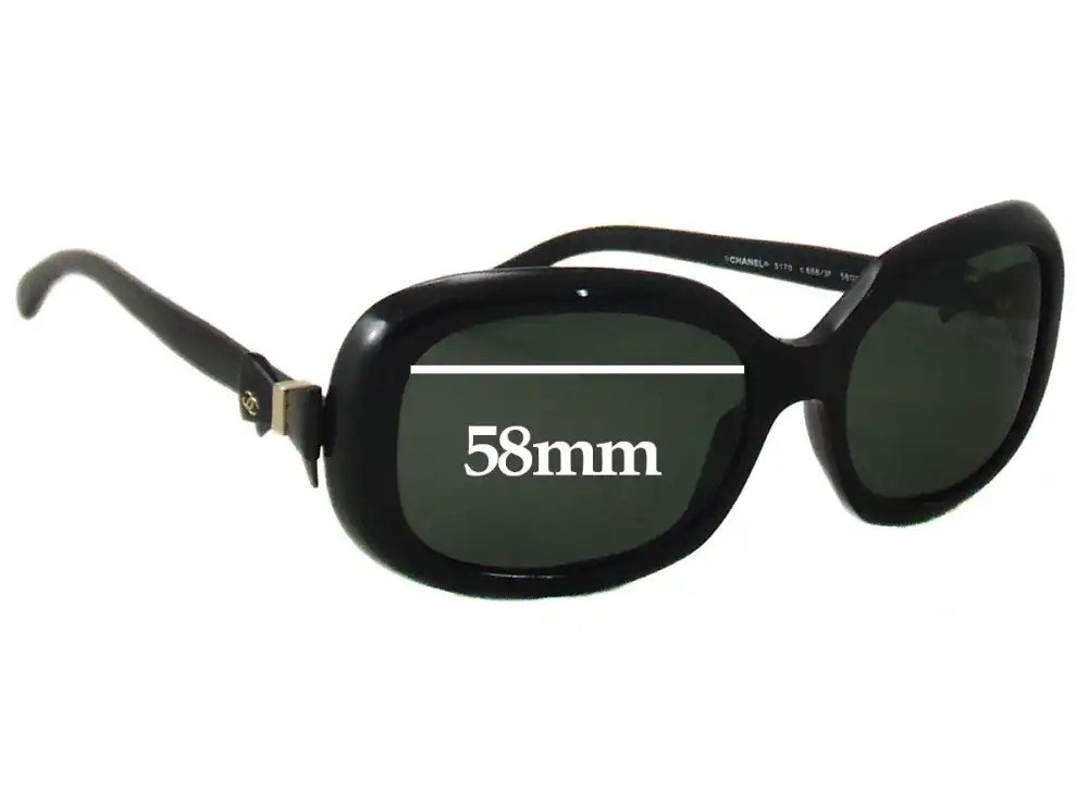 Sunglass Fix Replacement Lenses for Chanel 5170 - 58mm Wide Sunglass Fix Replacement Lenses for Chanel 5170 - 58mm Wide