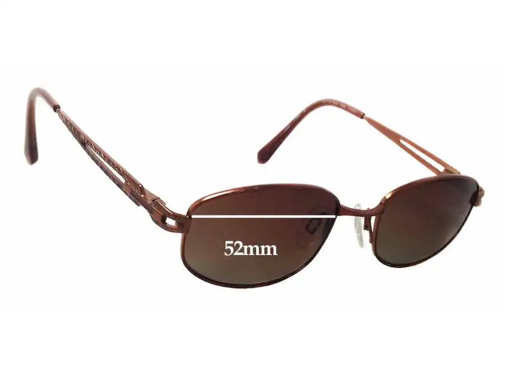 Sunglass Fix Replacement Lenses for Charmant CH10864 - 52mm Wide Sunglass Fix Replacement Lenses for Charmant CH10864 - 52mm Wide