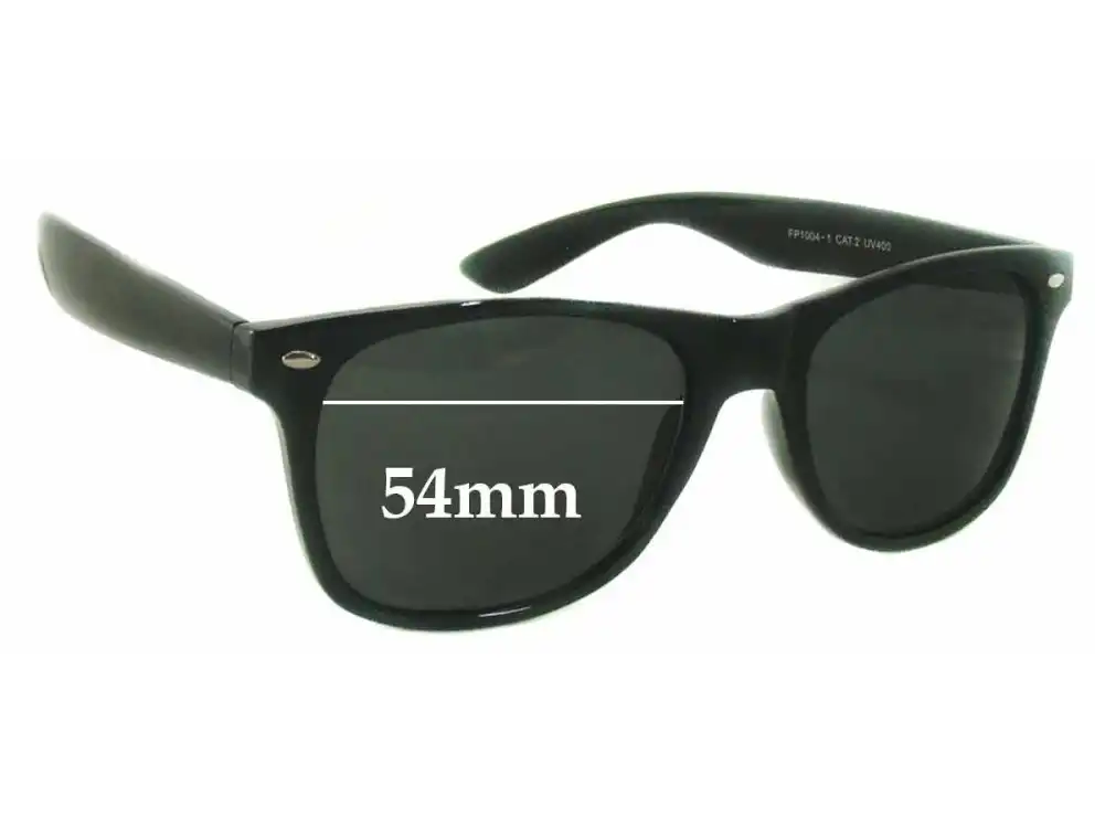 Sunglass Fix Replacement Lenses for Cooleyes Eyewear FP1004-1 - 54mm Wide Sunglass Fix Replacement Lenses for Cooleyes Eyewear FP1004-1 - 54mm Wide
