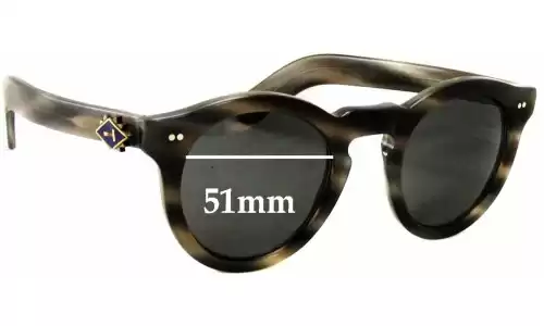 Sunglass Fix Replacement Lenses for Cutler and Gross of London 0734 - 51mm Wide Sunglass Fix Replacement Lenses for Cutler and Gross of London 0734 - 51mm Wide