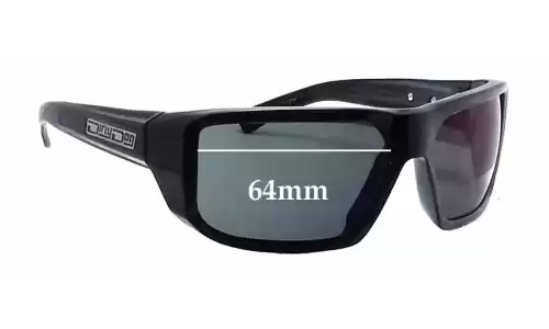 Sunglass Fix Replacement Lenses for Dirty Dog Slasher - 64mm Wide Sunglass Fix Replacement Lenses for Dirty Dog Slasher - 64mm Wide