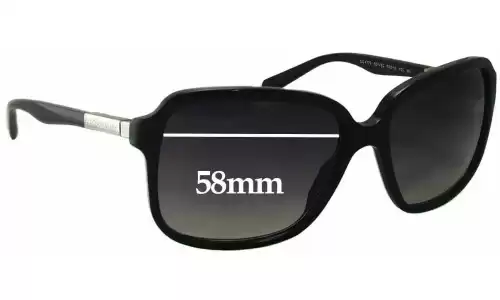 Sunglass Fix Replacement Lenses for Dolce & Gabbana DG4172 - 58mm Wide Sunglass Fix Replacement Lenses for Dolce & Gabbana DG4172 - 58mm Wide