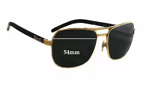 Sunglass Fix Replacement Lenses for Dolce & Gabbana DG6036 - 54mm Wide Sunglass Fix Replacement Lenses for Dolce & Gabbana DG6036 - 54mm Wide